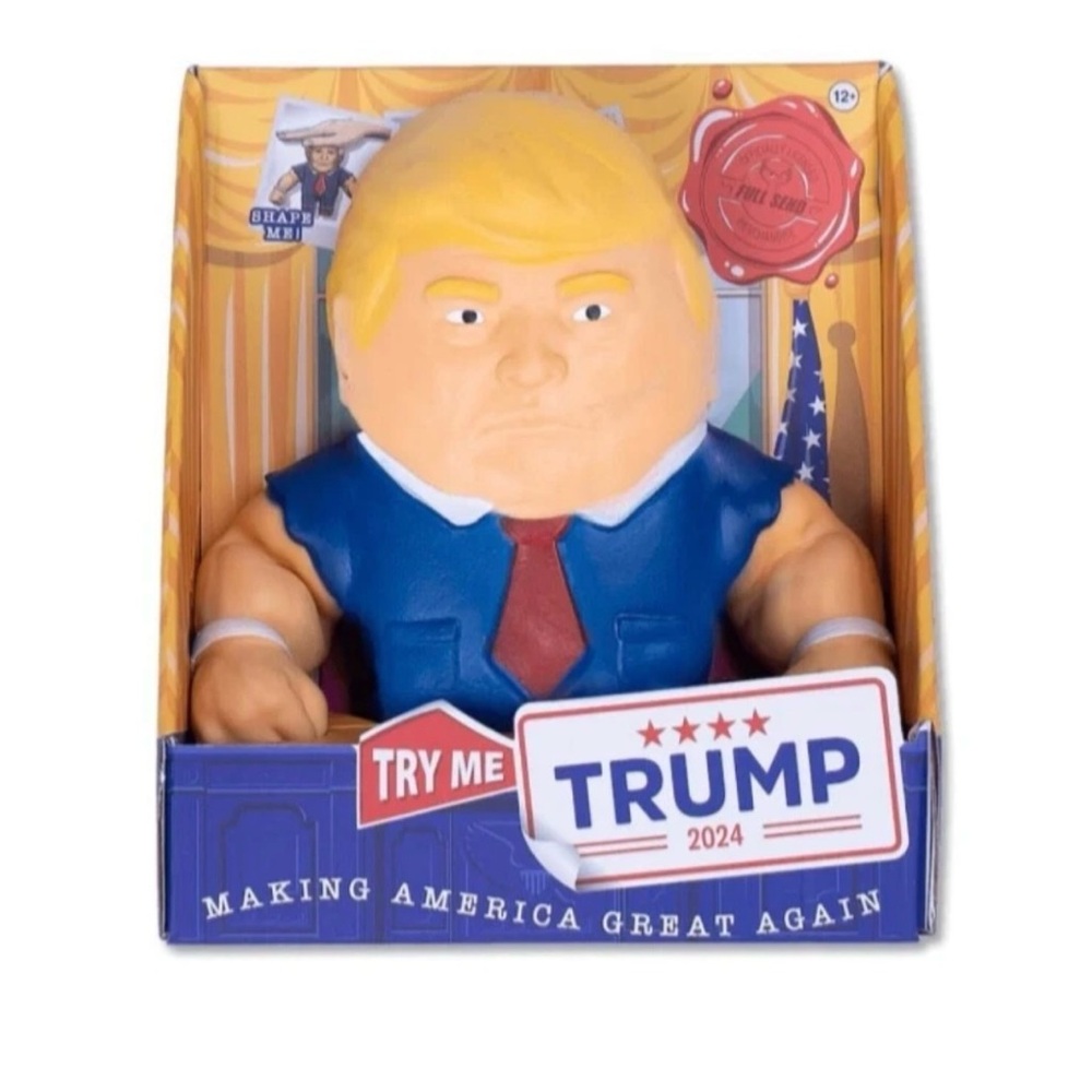 Source Unknown Squeeze Toy - Blue and Yellow